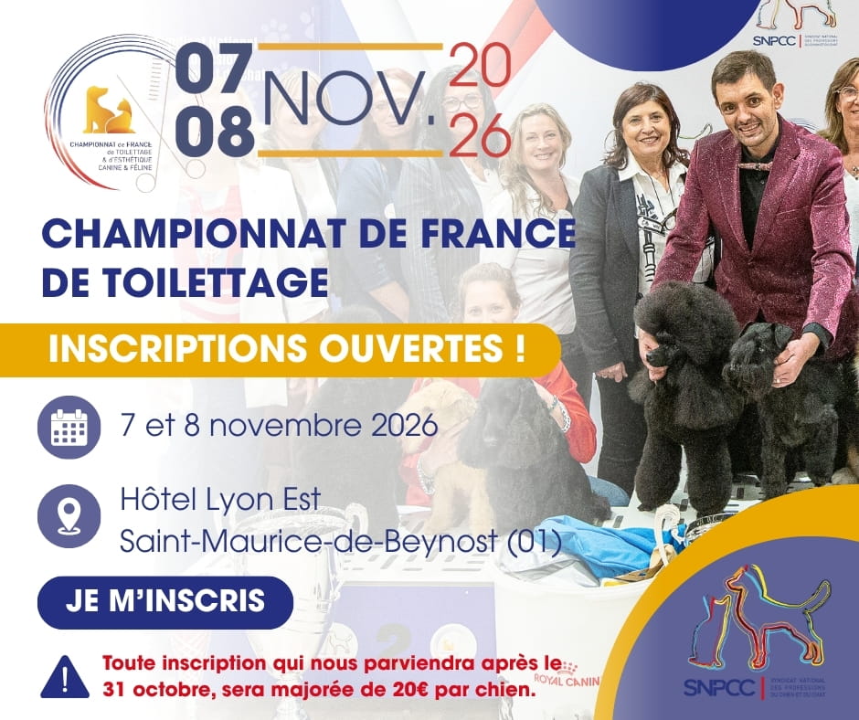 Championnat de France de Toilettage 2026