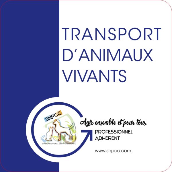 TRANSPORT D'ANIMAUX VIVANTS 2024